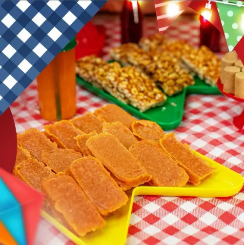 Bandeja Bandeirinha Ideal para Festa Junina 22x 20,5