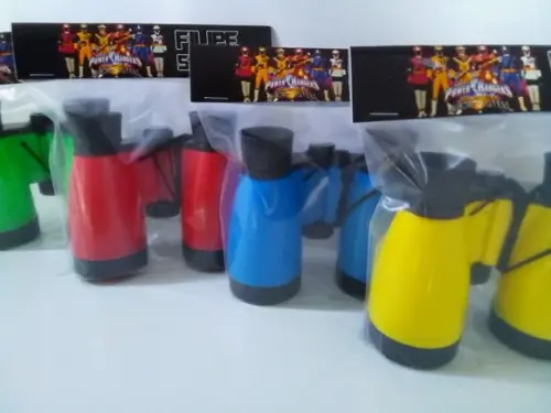 Binoculo Cores Sortidas Personalizado no Tema Power Rangers