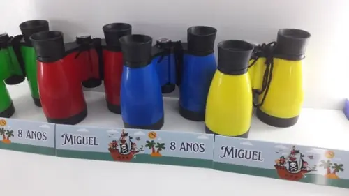 Binoculo Cores Sortidas Personalizado Tema Pirata