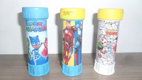 Bolhas de Sabão Personalizado em Qualquer Tema