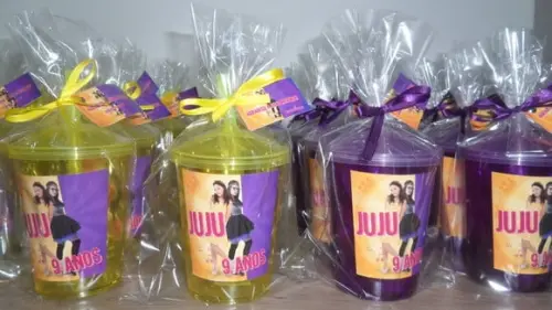 Copo Acrílico Personalizado com Canudo 500ml