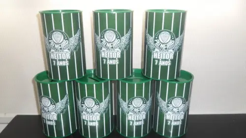 Cofrinho Personalizado no Tema Futebol