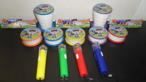 Copo Retratil + Lanternas Cores Sortidas Galinha Pintadinha