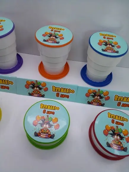 Copo Retratil Cores Sortidas Dragon Ball