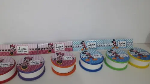 Copo Retratil Cores Sortidas Minnie e Mickey