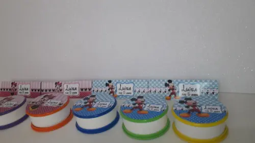 Copo Retratil Cores Sortidas Minnie e Mickey