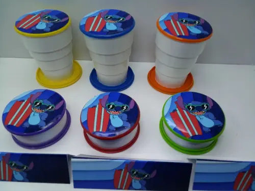 Copo Retratil Cores Sortidas Stitch