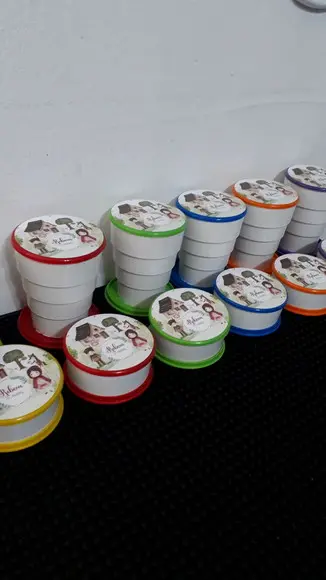 Copo Retratil Cores Sortidas Tema Familia Sylvanian