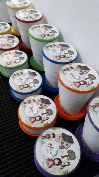 Copo Retratil Cores Sortidas Tema Familia Sylvanian