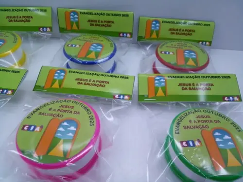 Copo Retratil Cores Sortidas Tema Igreja