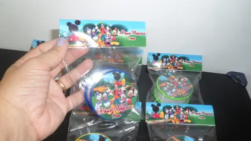 Copo Retratil Cores Sortidas Tema Turma do Mickey