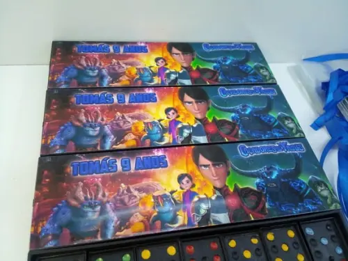 Domino Personalizado Tema Caçador de Trols