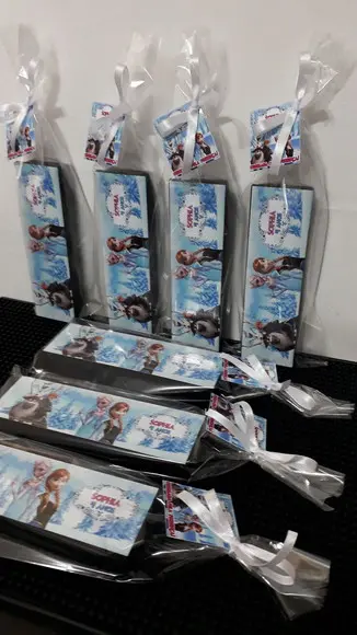 Domino Personalizado Tema Frozen