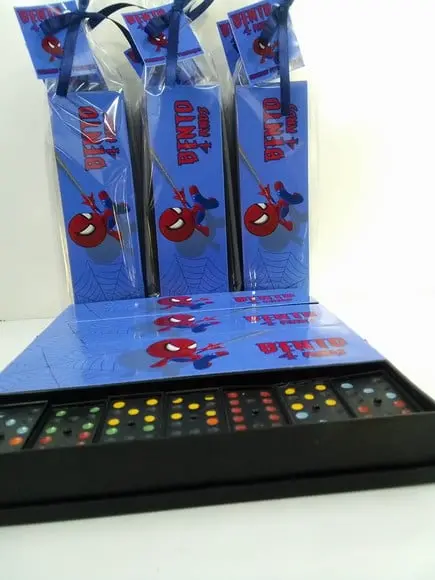 Domino Personalizado Tema Homem Aranha