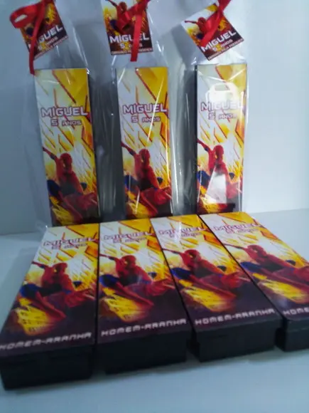 Domino Personalizado Tema Homem Aranha