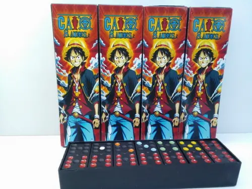 Domino Personalizado Tema One Piece