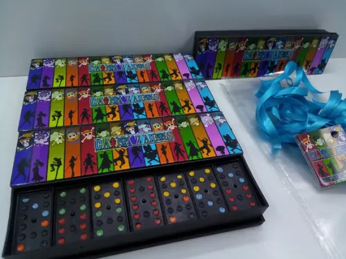 Domino Personalizado Tema One Piece