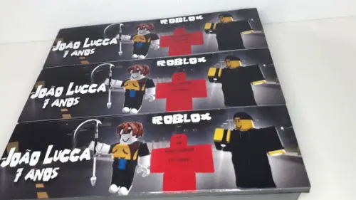 Domino Personalizado Tema Roblox