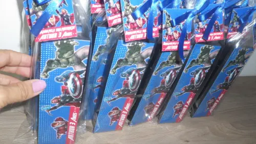 Domino Personalizado Tema Vingadores