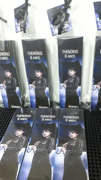 Domino Personalizado Tema Wandinha