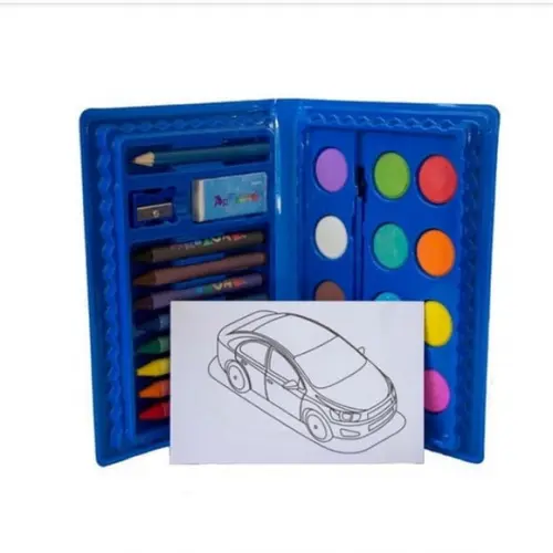 Estojo de Colorir com 24 Peças