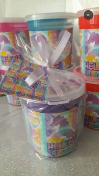Geleca Personalizado com Saquinho Tag e Fita Cetim