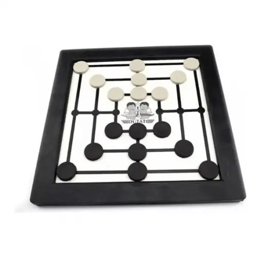 Jogo de Dama-trilha Tabuleiro + Saquinho + Tag + Fita Cetim