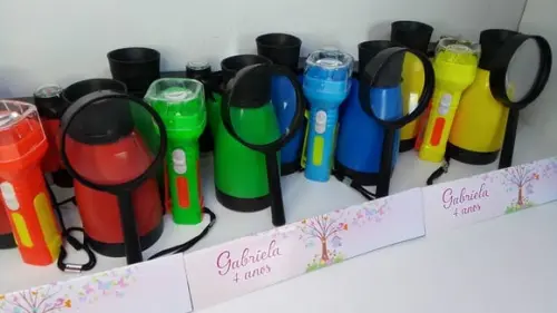 Kit Binoculo + Lanterna + Lupa Jardim Encantado