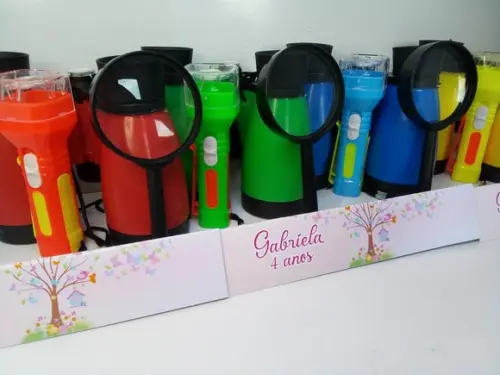 Kit Binoculo + Lanterna + Lupa Jardim Encantado