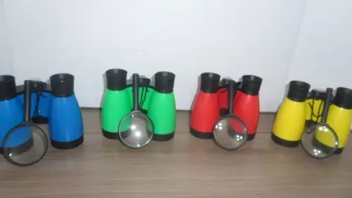 Kit Binoculo + Lupa