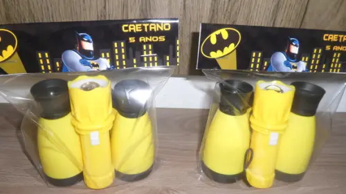 Kit Binoculo e Lanterna Personalizado Tema Dinossauro