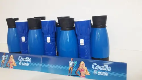 Kit Binoculo e Lanterna Personalizado Tema Ken