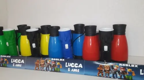 Kit Binoculo e Lanterna Roblox