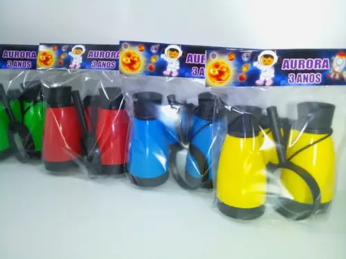 Kit Binoculo e Lupa Personalizado Astronauta