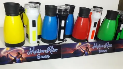 Kit Binoculo e Lanterna Tema Wish