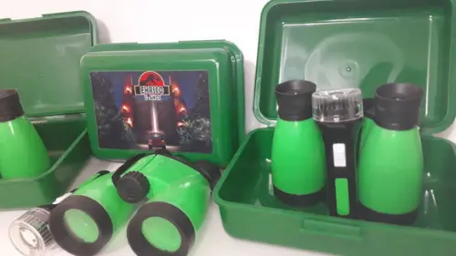 Kit Case+binoculo+lanterna