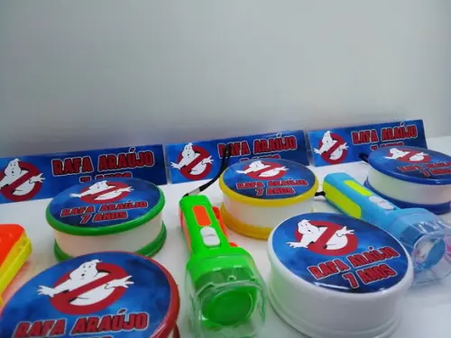 Kit Copo Retrátil + Lanterna Caça Fantasmas