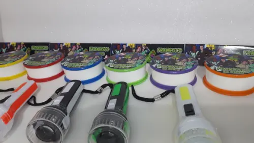 Kit Copo Retrátil + Lanterna Personalizado Caça Fantasmas