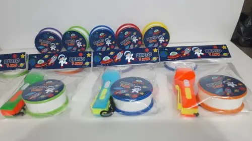 Kit Copo Retrátil + Lanterna Personalizado Patrulha Canina