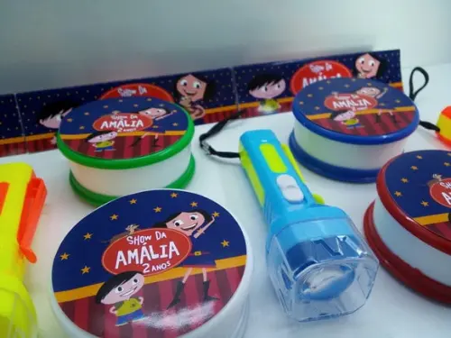 Kit Copo Retrátil + Lanterna Show da Luna