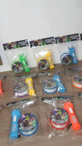 Kit Copo Retrátil + Lanterna Tema Caça Fantasmas