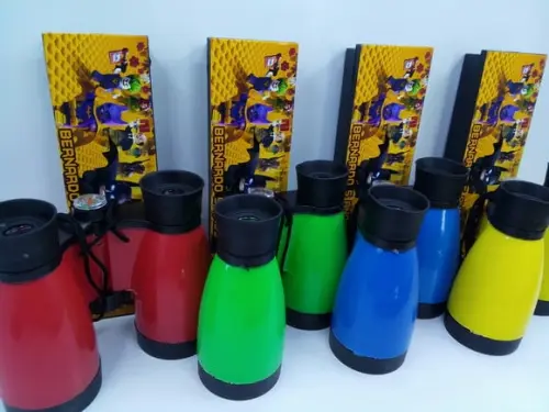 Kit Dominó + Binóculo Personalizado Tema Batman Lego