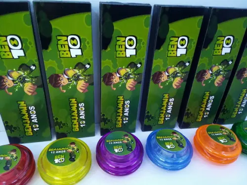 Kit Domino + Ioio Personalizado Ben 10