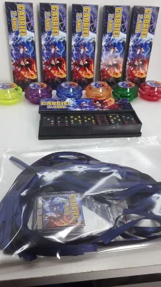 Kit Domino + Ioio Personalizado Sonic
