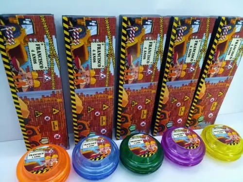 Kit Domino + Ioio Personalizado Tema Construtor