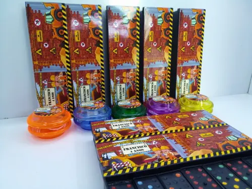 Kit Domino + Ioio Personalizado Tema Construtor