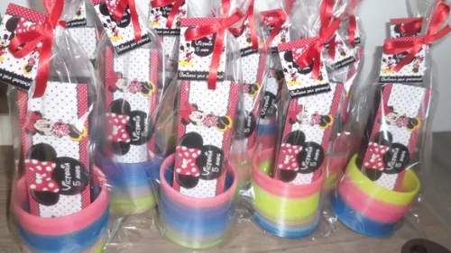 Kit Dominó + Mola Maluca Tema Minnie
