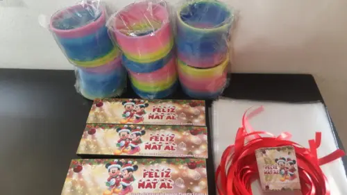 Kit Dominó + Mola Maluca Tema Natal