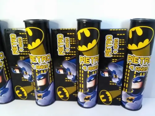 Kit Domino + Pega Vareta Tema Batman