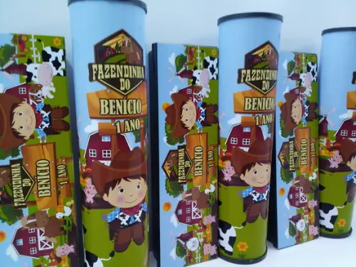Kit Domino + Pega Vareta Tema Fazendinha